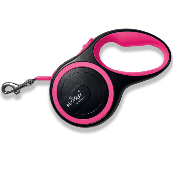 correa-retractil-para-perro-rosada